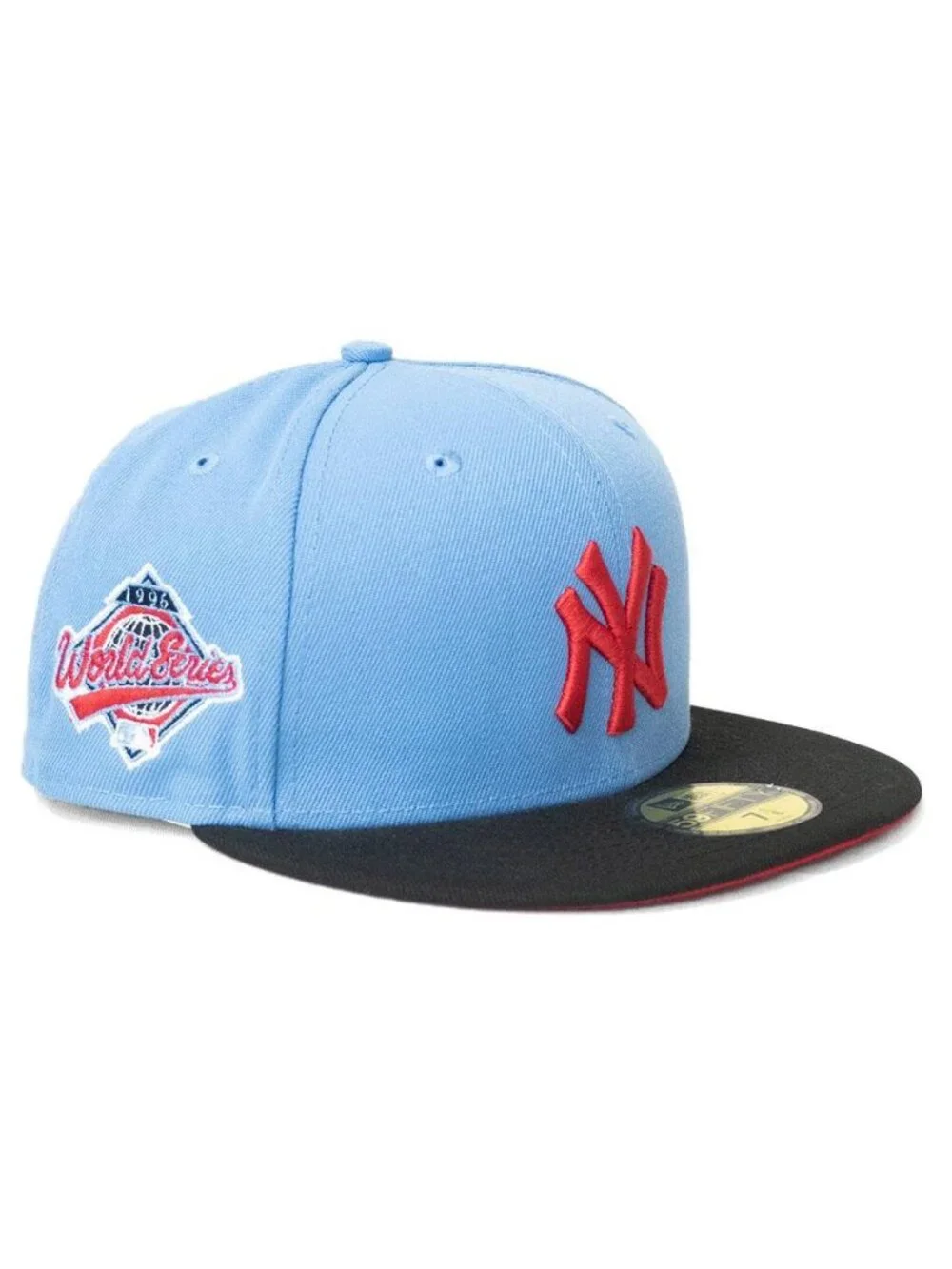 NEW ERA New York Yankees Cap World Series 1996 Patch 59FIFTY Fitted Cap Size 8